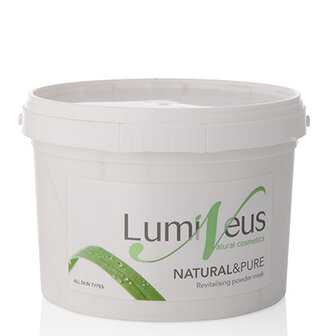 NATURAL&amp;PURE REVITALISING POWDER MASK